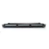Pataisomasis laidas Digitus Cat5e U/UTP 22/26 AWG, juodas, 510x160 mm (DN-91524U-EC)