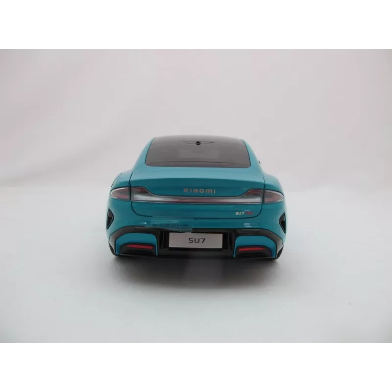 Lieto modelio automobilis Xiaomi SU7 1:18 – surinktas klasikinis automobilis, 278×108×81,5 mm