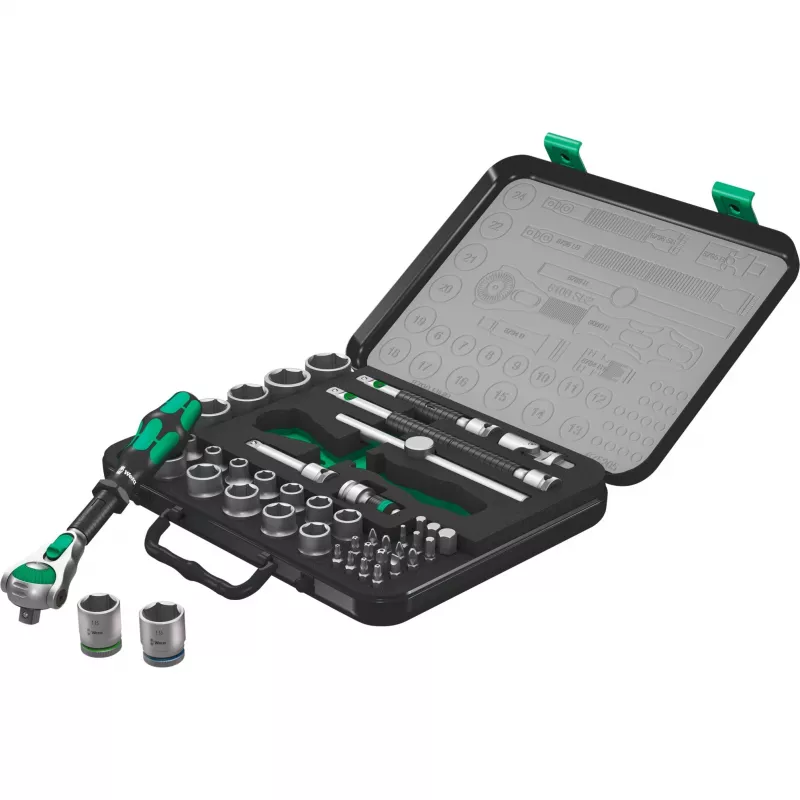 Wera 8100 SA/SC 2 Zyklop Reketinis atsuktuvų rinkinys