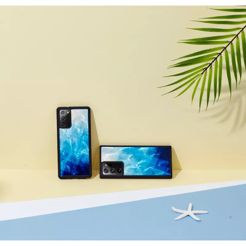 Apsauginis dėklas iKins Samsung Galaxy Note 20 Ultra – mėlyno ežero juoda