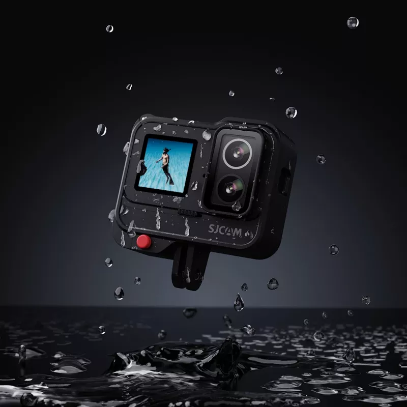 Veiksmo kamera SJCam SJ20 su dvigubu objektyvu, 4K vaizdo įrašas, 20MP nuotraukos