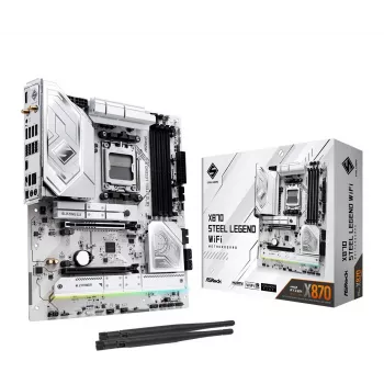 ASRock X870 Steel Legend WiFi AM5 ATX pagrindinė plokštė