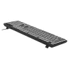 Savio KB-04 klaviatūra biurui / namams USB QWERTY UK International juoda