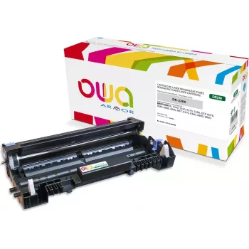 Armor OWA - juoda - suderinamas - perdirbtas - būgno blokas (Alternatyva Brother DR3200) - skirta Brother DCP-8070, 8085, HL-5340, 5350, 5370, 5380, MFC-8370, 8380, 8880