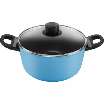 Keptuvė Ballarini Caprera 2H 24 cm, nelipni, mėlyna