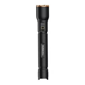 Žibintuvėlis Duracell DF6000R Gift Box – nešiojamas įkraunamas žibintuvėlis, juodas