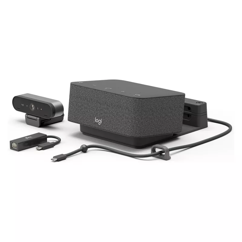 LOGITECH Dock Focus Room Kit UC – vaizdo konferencijų rinkinys fokusavimo kambariams
