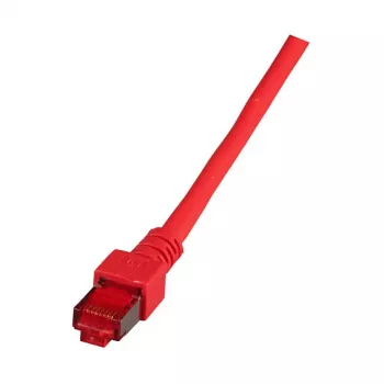 EFB-Elektronik RJ45 jungiamasis kabelis Cat.6 S/FTP LSZH Raudonas 0,15 m