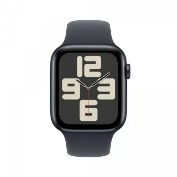 Apple Watch SE GPS 44 mm žvaigždėto dangaus aliuminio korpusas su žvaigždėto dangaus sportine juostele – M/L