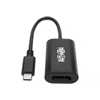 Tripp Eaton Tripp Lite Series USB-C į DisplayPort vaizdo adapteris 4K 60Hz, juodas, 15 cm