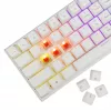 Mechaninė klaviatūra White Shark Wakizashi-2 US Red Switch, Tenkeyless / US išdėstymas, balta