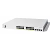 Cisco Catalyst 1200-24FP-4G Smart Switch, 24 prievadai GE, Full PoE, 4x1GE SFP, ribota viso gyvenimo apsauga (C1200-24FP-4G)