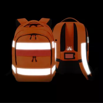 Dėklas Dicota HI-VIS V2 nešiojamam kompiuteriui 39,6 cm (15,6 colio) - kuprinė