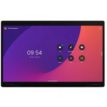 Cisco CS-BRDP75-K9 vaizdo konferencijų sistema su 75 colių LED ekranu, juoda
