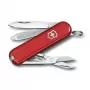 Daugiafunkcis peilis Victorinox 0.6223.G Raudonas su fiksuojančiu ašmenimis Drop point