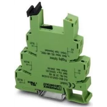 „Phoenix Contact“ relės lizdas 10 vnt. PLC-BSC-24DC/21-21 REL-MR-24DC/21-21AU, REL-MR-24 (2967015)
