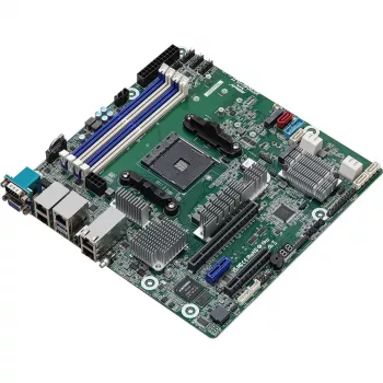 ASRock X570D4U-2L2T/BCM pagrindinė plokštė AMD X570 Socket AM4 micro ATX