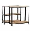 Extralink metalinė sandėliavimo lentyna 180x90x40 juoda