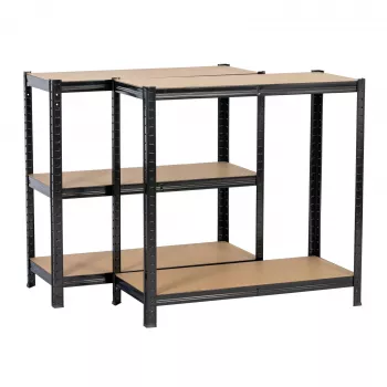 Extralink Metal Storage Rack 180x90x40 Juoda