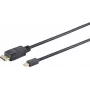 Mini DisplayPort į DisplayPort laidas ShiverPeaks BS10-52025, 1 m, palaiko iki 3840×2160