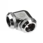 BitsPower Multi-Link Adapter 90° 2x 12 mm AD BP-E90DML, blizgus sidabras
