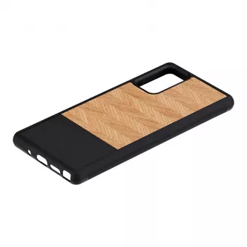 Dėklas Samsung Galaxy Note20 Man and Wood silkės rašto nero juoda