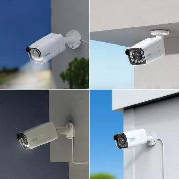 IP stebėjimo kamera Reolink P430 4K (8 MP, 3840×2160, 25 kadrų/s, 5x optinis priartinimas, PoE, IP67, MicroSD iki 256 GB)