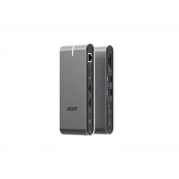 Acer Type-C Universal Docking Station 15-in-1 (USB-C, 15 prievadų), dokavimo stotis + USB šakotuvas