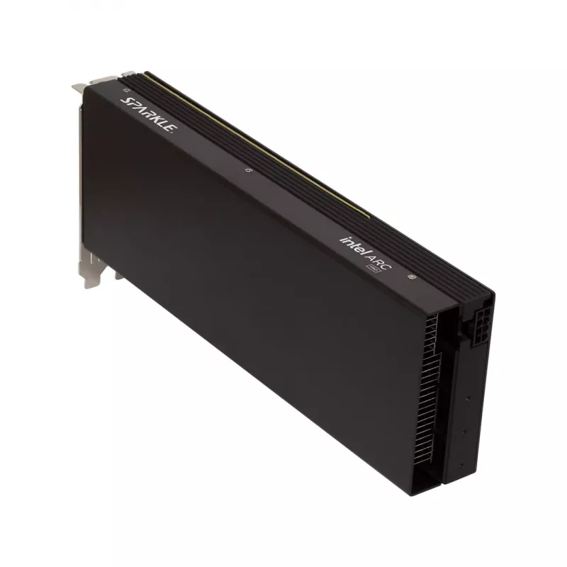 Vaizdo plokštė Sparkle B60 Pro 24 GB Intel Arc, 2400 MHz, GDDR6 192 bitų, pasyvus aušinimas, PCIe 5.0 x8, 4× DisplayPort 2.1