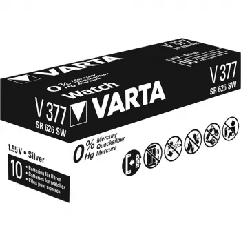 Varta 00377101111 21 mAh sidabrinė