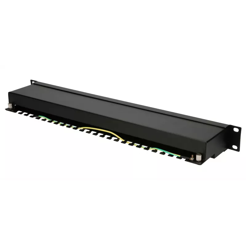 Extralink CAT6 STP V2 | Pataisų skydelis | 24 prievadai