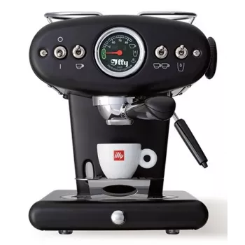 illy X1 Anniversary kavos aparatas maltai kavai ir E.S.E. kapsulėms (juodas)