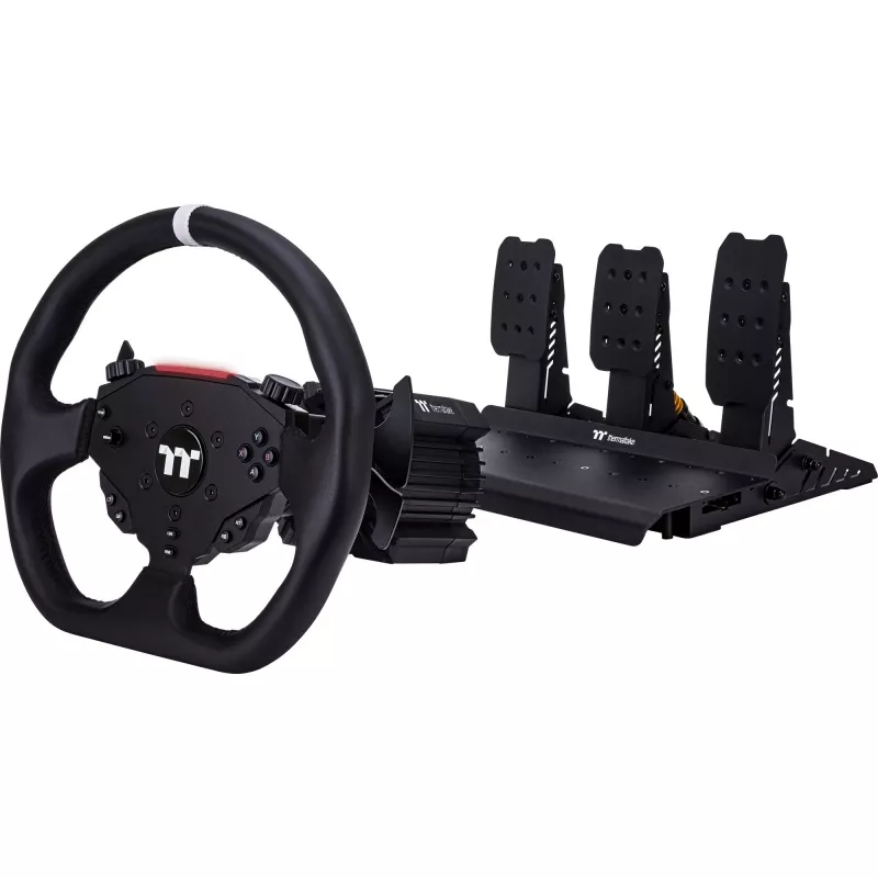 G6 Direct Drive Racing Wheel mit Pedale Bundle, Simulatoren-Set schwarz