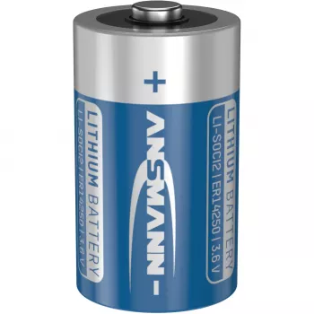 Baterija ANSMANN ER14250 ličio-tionilchloridinė 3,6V 1/2AA