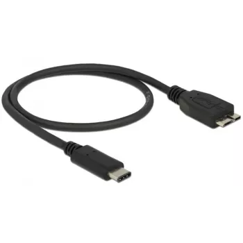 USB laidas DeLOCK 0,5 m USB 3.1 C – Micro USB 3.1 B
