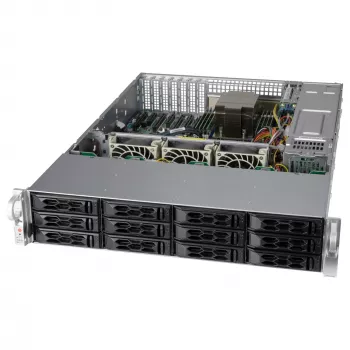 Serverio korpusas Supermicro CSE-LA26AC12-R920LP1 1U 920W juodai pilkas