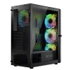 Logic Aramis ARGB MINIDI USB 3.0 korpusas juodas