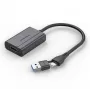 Laido adapteris Vention ACYHB — USB-C + USB-A į HDMI, pilka