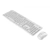 Logitech MK295 Silent belaidis klaviatūros ir pelės rinkinys, 2.4 GHz, itališkas išdėstymas, Off White
