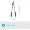 Gardena genėklės EasyCut L pilka/turquoise 50cm (12031-88)