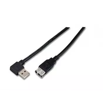 Microconnect USBAAF2ABLACK USB 2.0 ilginimo laidas, USB A (patinas) - USB A (motina), 1.8 m, juodas