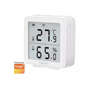 LogiLink SC0116 belaidis termohigrometras su Wi-Fi ir Smart Life programa