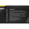 Nitecore P10 V2 žibintuvėlis, Precise serija, 1100 lm