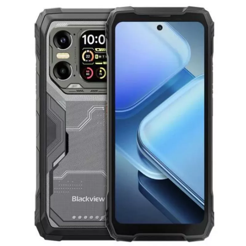 Nešiojamas atsparus išmanusis telefonas BLACKVIEW Blackview XPLORE 1 — 16 GB RAM, 512 GB atminties, juodas