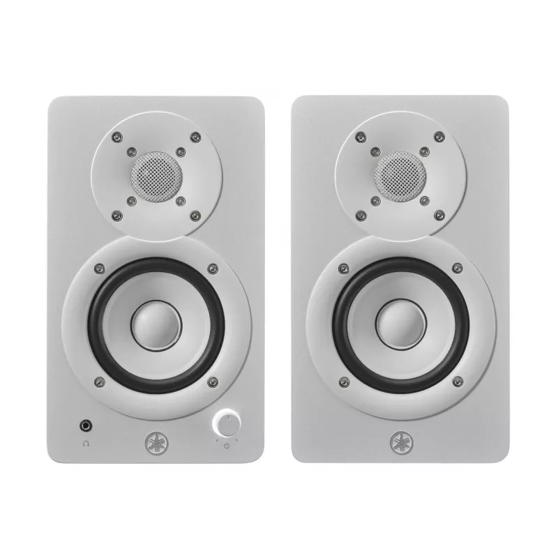 Yamaha HS3 White – aktyvūs dviejų krypčių artimojo lauko monitoriai, pora