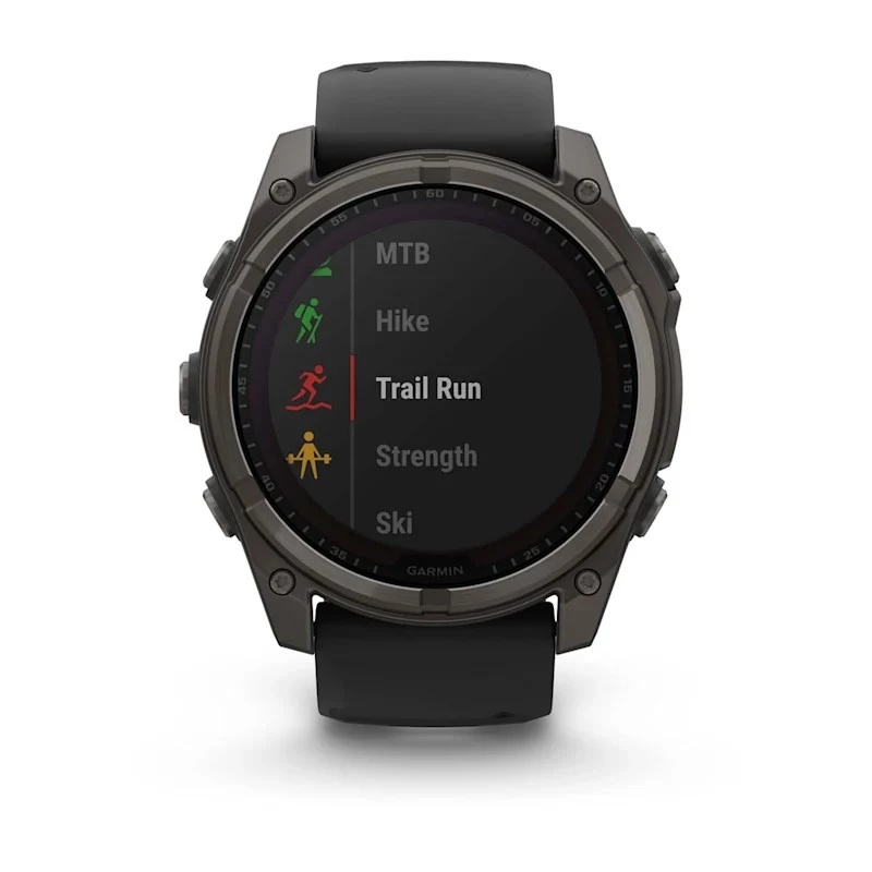 Garmin fenix 8 3,56 cm (1,4 colio) 51 mm skaitmeninis jutiklinis ekranas 280 x 280 pikselių titano korpusas su Wi-Fi ir GPS