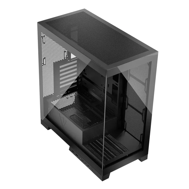 MODECOM Volcano SPACE MIDI korpusas USB 3.0 x 2 CYPE-C juodas