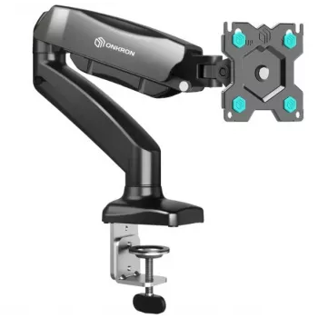 ONKRON G80-B Sukamas ir pasukamas stalinis laikiklis 13–32 colių monitoriams, max. 8 kg, su sukimu, juodas