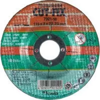Pjovimo diskas akmeniui KWB 792150, 11,5 cm skersmens