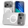Nevox StyleShell SHOCKFlex dėklas iPhone 17 Pro Max su MagSafe permatomas